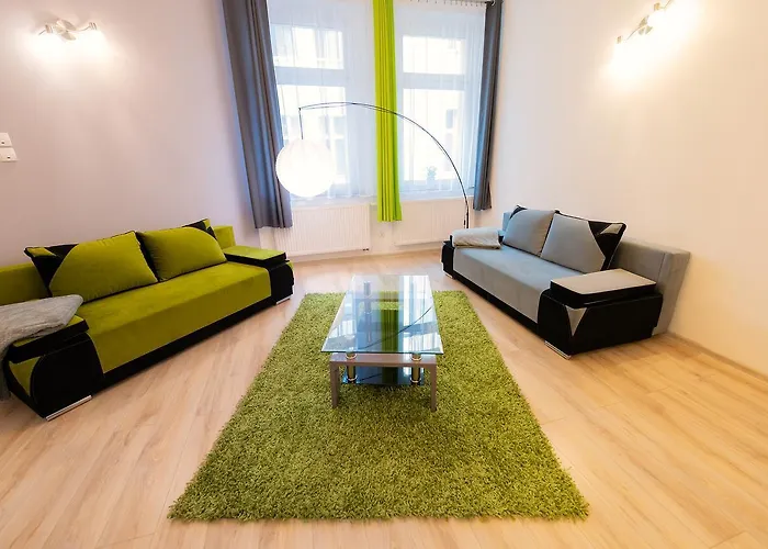 Zabrze, W Centrum Z Prywatnym Parkingiem Apartmán